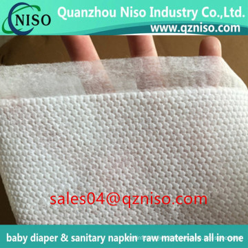 Diaper Topsheet Material Tow Layer Laminated Embossing Hydrophilic Nonwoven